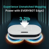 Робот за миене на подове Everybot EDGE 2 RS350, 27W, 210 мл, Мокро/сухо, Автономност до 200 мин, 7 режима, Сензор против падане/блъскане, Бял