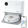 Прахосмукачка робот Xiaomi Lydsto W2, 50W, 5000 Pa, 0.35 л, Автоматична станция, Wi-Fi, Система против падане, Функция "График", HEPA, Бял