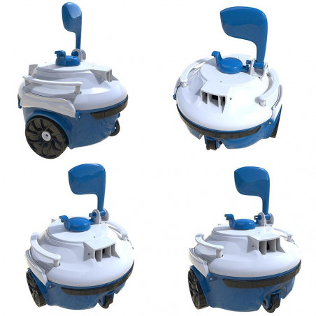 Безкабелен робот за почистване на басейни Wybot SPA 10, 2600 mAh,  28 W, За до 10 м2, 4 колелца, Автономия 30 минути, Син