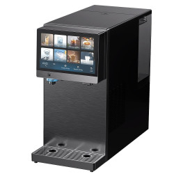 Диспенсър за пречистване на чешмяна вода ELIXIR Go, 2250W, Затопляне 18 л/ч, Охлаждане 3 л/ч, Газиране на водата, Многостепенна филтрация, Wi-Fi, Черен