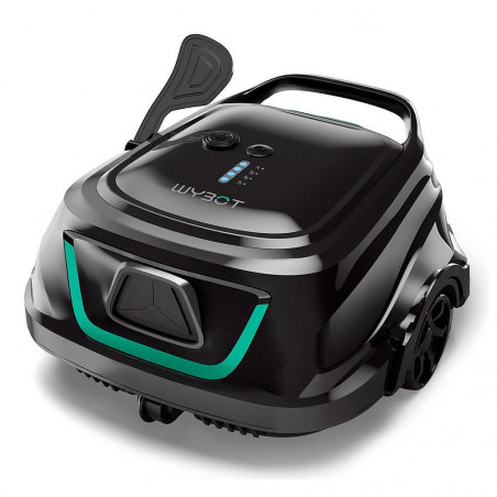 Безкабелен робот за почистване на басейни Wybot A1, 33W, SMART, За до 80 м2, Автономия 120 минути, Self-parking, Auto-reverse, IPX8, Черен