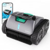 Безкабелен робот за почистване на басейни Wybot C1 Pro, 65W, SMART, За до 150 м2, 3 режима, Self-parking, Auto-reverse, IPX8, Сив