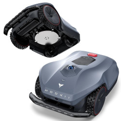 Косачка-робот HOOKII Neomow X Pro, 6000 м2, 4 режима, Работа без ограничителен кабел или антени, 60 dB, Wi-Fi, 4G, Bluetooth, Автономия 180 минути, Сив