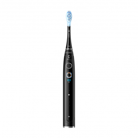 Електрическа четка за зъби Oclean X Pro 20, AI, Maglev 4.0, 84000 об/мин, Wi-Fi, FlexFit, IPX7, Интелигентна аларма при пропусната зона, 40 дни автономност, Черен