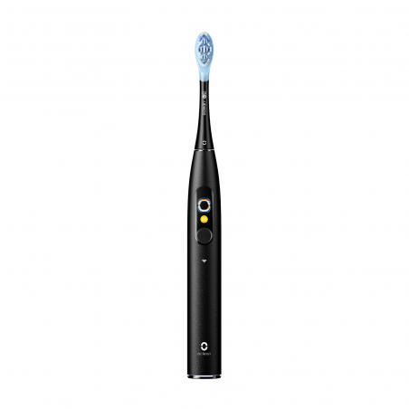 Електрическа четка за зъби Oclean X Ultra 20 S, 84000 об/мин, AI, Интелигентни сензори, Bluetooth, Wi-Fi, Адаптация към ортодонтско лечение, LED, 3 глави, Черен