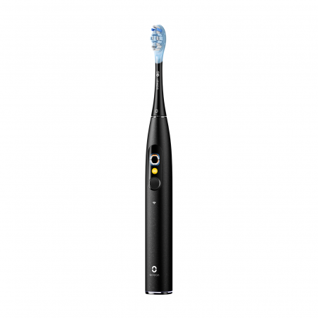 Електрическа четка за зъби Oclean X Ultra 20 S, 84000 об/мин, AI, Интелигентни сензори, Bluetooth, Wi-Fi, Адаптация към ортодонтско лечение, LED, 3 глави, Черен