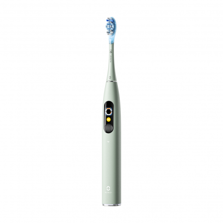 Електрическа четка за зъби Oclean X Ultra 20 S, 84000 об/мин, AI, Интелигентни сензори, Bluetooth, Wi-Fi, Адаптация към ортодонтско лечение, LED, 3 глави, Зелен