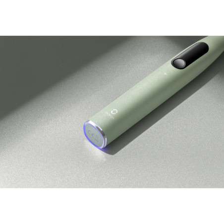 Електрическа четка за зъби Oclean X Ultra 20 S, 84000 об/мин, AI, Интелигентни сензори, Bluetooth, Wi-Fi, Адаптация към ортодонтско лечение, LED, 3 глави, Зелен