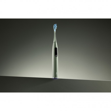 Електрическа четка за зъби Oclean X Ultra 20 S, 84000 об/мин, AI, Интелигентни сензори, Bluetooth, Wi-Fi, Адаптация към ортодонтско лечение, LED, 3 глави, Зелен