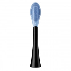 Комплект 2 бр резервни глави за електрическа четка за зъби Oclean Ultra Clean Brush Head, Твърда, Дълбоко почистване, DuPont, FlexFit, Черен