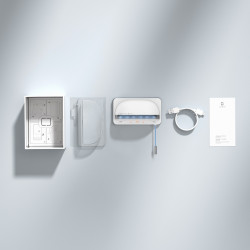 Стерилизатор за четки за зъби Oclean S1, 0.7W, Автоматичен режим, 1000 mAh, 99.9% ефективност, Автономия 20 дена, USB-C, Бял