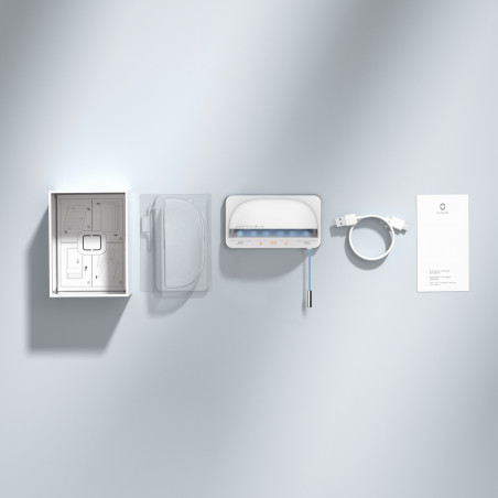 Стерилизатор за четки за зъби Oclean S1, 0.7W, Автоматичен режим, 1000 mAh, 99.9% ефективност, Автономия 20 дена, USB-C, Бял