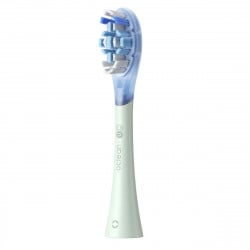 Комплект 2 бр резервни глави за електрическа четка за зъби Oclean Ultra Clean Brush Head, Твърда, Дълбоко почистване, DuPont, FlexFit, Зелен