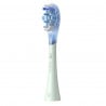 Комплект 2 бр резервни глави за електрическа четка за зъби Oclean Ultra Clean Brush Head, Твърда, Дълбоко почистване, DuPont, FlexFit, Зелен