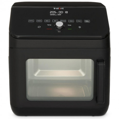 Фритюрник-фурна с горещ въздух Instant Pot Vortex Plus Oven 140410101, 1700W, 13 л, 8 програми, До 205C, EvenCrisp, Черен