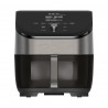 Фритюрник с горещ въздух Instant Pot Vortex Plus ClearCook & OdourErase 140310401, 1700W, 5.7 л, 6 програми, 35-205C, EvenCrisp, Двоен филтър, Черен