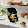 Фритюрник с горещ въздух Instant Pot Vortex Plus ClearCook & OdourErase 140310401, 1700W, 5.7 л, 6 програми, 35-205C, EvenCrisp, Двоен филтър, Черен
