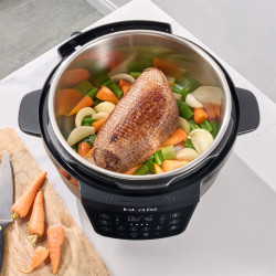 Мултикукър Instant Pot XL 140001901, 1200W, 7.1 л, 7 програми, Отложен старт, LCD дисплей, Черен