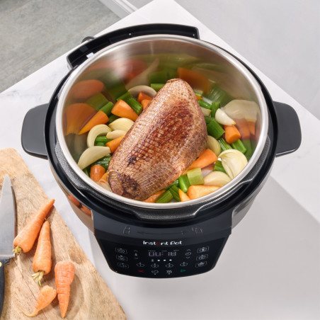 Мултикукър Instant Pot XL 140001901, 1200W, 7.1 л, 7 програми, Отложен старт, LCD дисплей, Черен