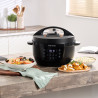 Мултикукър Instant Pot XL 140001901, 1200W, 7.1 л, 7 програми, Отложен старт, LCD дисплей, Черен