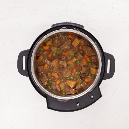 Мултикукър Instant Pot Duo Plus Whisper Quiet 112307901, 1000 W, 5.7 л, 9 програми, Отложен старт, LCD дисплей, Черен