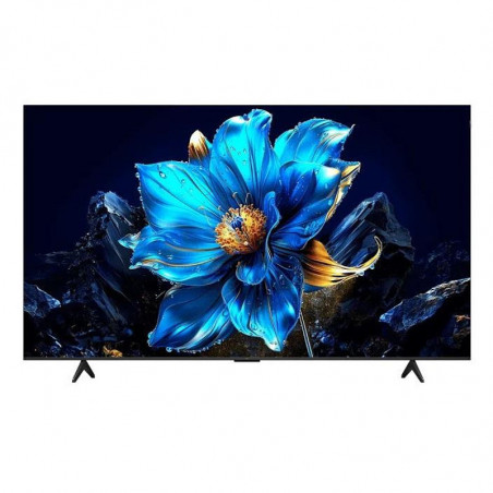 Телевизор TCL 43P79K, 43", 108 см, 4K UHD 3840x2160, Клас F, Android, QLED, Wi-Fi, HDR10+, Черен