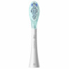 Комплект 2 бр резервни глави за електрическа четка за зъби Oclean Ultra Gum Care Brush Head, Мека, Нежно почистване, DuPont, FlexFit, Бял