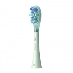 Комплект 2 бр резервни глави за електрическа четка за зъби Oclean Ultra Gum Care Brush Head, Мека, Нежно почистване, DuPont, FlexFit, Зелен