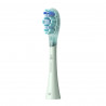 Комплект 2 бр резервни глави за електрическа четка за зъби Oclean Ultra Gum Care Brush Head, Мека, Нежно почистване, DuPont, FlexFit, Зелен