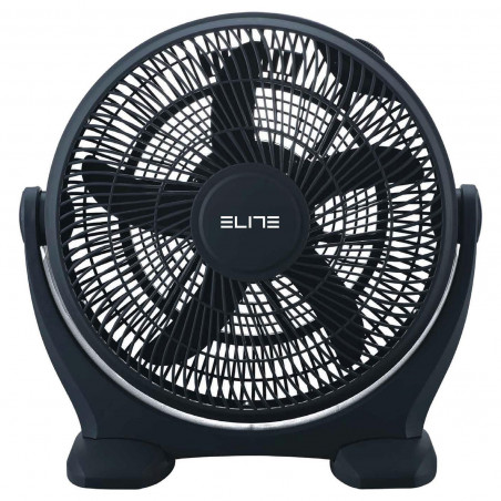 Подов вентилатор Elite YFB-0310, 80W, 45.7 см, 3 скорости, 5 перки, Черен