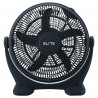Подов вентилатор Elite YFB-0310, 80W, 45.7 см, 3 скорости, 5 перки, Черен