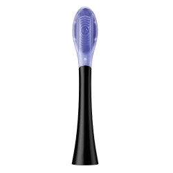 Комплект 2 бр резервни глави за електрическа четка за зъби Oclean Ultra White Brush Head, Твърда, За Избелване, DuPont, FlexFit, Черен/син