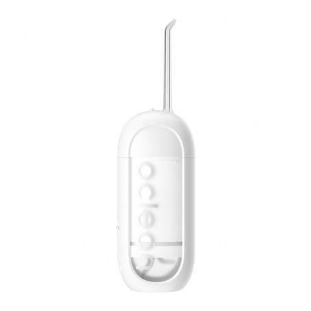 Зъбен душ Oclean W10 Lite, 3 режима, 2 накрайника, 1200 импулса в минута, До 140 PSI, USB-C, Бял