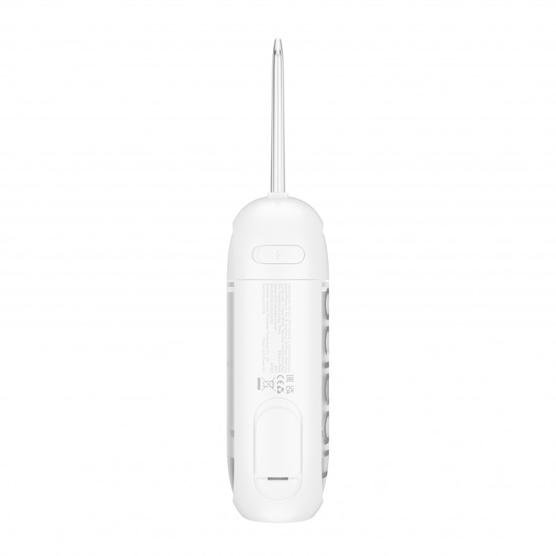 Зъбен душ Oclean W10 Lite, 3 режима, 2 накрайника, 1200 импулса в минута, До 140 PSI, USB-C, Бял