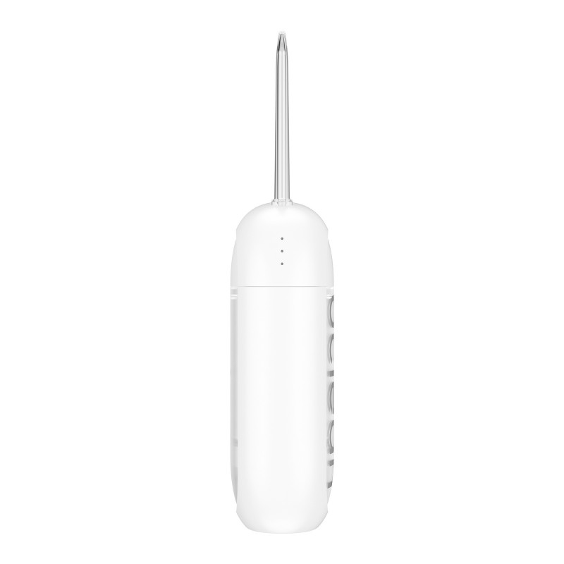Зъбен душ Oclean W10 Lite, 3 режима, 2 накрайника, 1200 импулса в минута, До 140 PSI, USB-C, Бял
