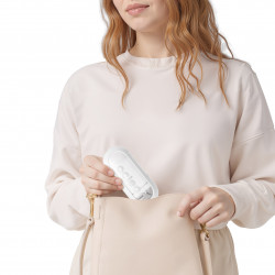 Зъбен душ Oclean W10 Lite, 3 режима, 2 накрайника, 1200 импулса в минута, До 140 PSI, USB-C, Бял