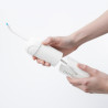 Зъбен душ Oclean W10 Lite, 3 режима, 2 накрайника, 1200 импулса в минута, До 140 PSI, USB-C, Бял