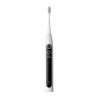 Електрическа четка за зъби Oclean X Lite Set, 72000 об/мин, 5 режима, Smart, Тъчскрийн, До 40 дни автономия, Отчитане на почистените зони, +Калъф, Светлосив