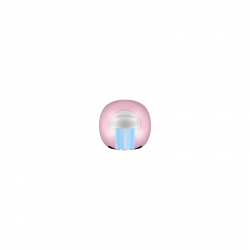 Детска електрическа четка за зъби Oclean X Kids, 2.5W, 72000 об/мин, 5 режима, Таймер, Автономия до 40 дни, Oclean OS, Type C, Розов