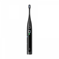 Детска електрическа четка за зъби Oclean X Kids, 2.5W, 72000 об/мин, 5 режима, Таймер, Автономия до 40 дни, Oclean OS, Type C, Черен