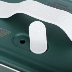 Електрическа кутия за обяд Adler AD 4522, 45W, 0.8 л, До 70C, Съд от неръждаема стомана, Термочанта, Зелен