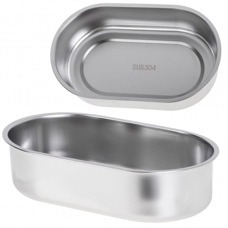 Електрическа кутия за обяд Adler AD 4522, 45W, 0.8 л, До 70C, Съд от неръждаема стомана, Термочанта, Зелен