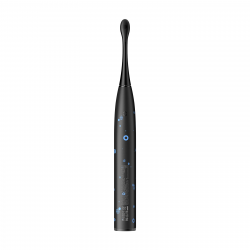 Детска електрическа четка за зъби Oclean X Kids Set, 2.5W, 72000 об/мин, 5 режима, Таймер, Автономия до 40 дни, Oclean OS, Type C, Калъф, Черен