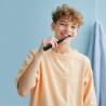 Детска електрическа четка за зъби Oclean X Kids Set, 2.5W, 72000 об/мин, 5 режима, Таймер, Автономия до 40 дни, Oclean OS, Type C, Калъф, Черен