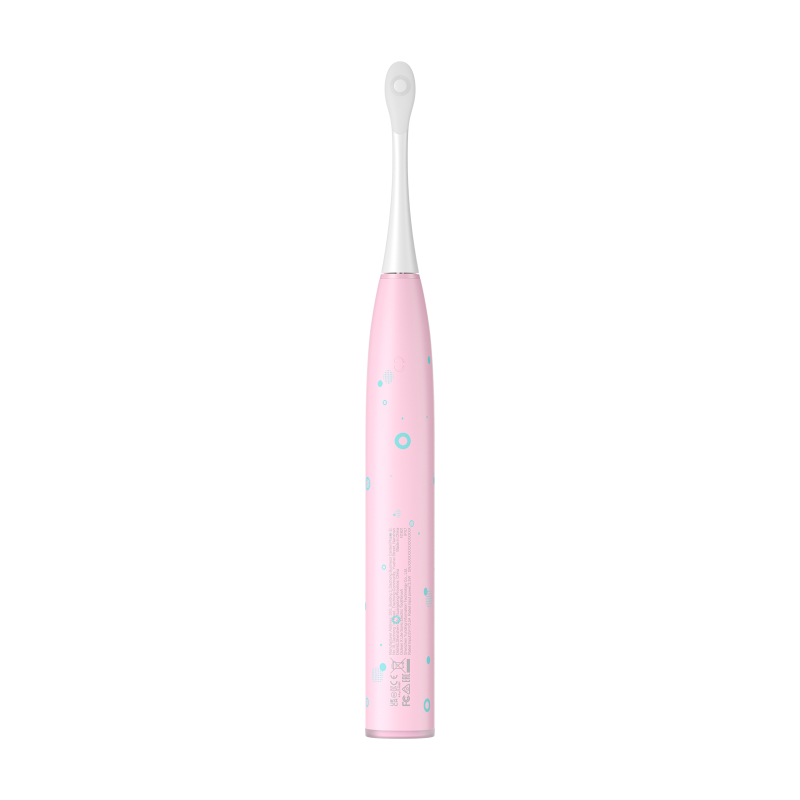 Детска електрическа четка за зъби Oclean X Kids Set, 2.5W, 72000 об/мин, 5 режима, Таймер, Автономия до 40 дни, Oclean OS, Type C, Калъф, Розов
