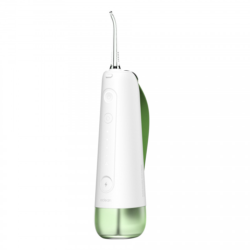 Зъбен душ Oclean W10, 5 режима, 2 накрайника, 200 мл, 1400 импулса в минута, IPX7, USB-C, Зелен