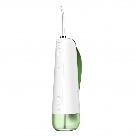 Зъбен душ Oclean W10, 5 режима, 2 накрайника, 200 мл, 1400 импулса в минута, IPX7, USB-C, Зелен