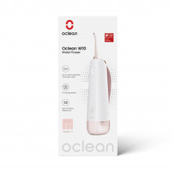 Зъбен душ Oclean W10, 5 режима, 2 накрайника, 200 мл, 1400 импулса в минута, IPX7, USB-C, Розов