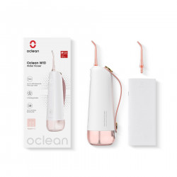 Зъбен душ Oclean W10, 5 режима, 2 накрайника, 200 мл, 1400 импулса в минута, IPX7, USB-C, Розов