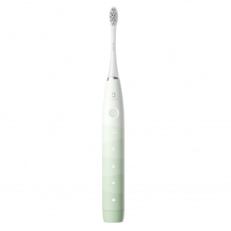 Електрическа четка за зъби Oclean Flow S, 1.85W, 76000 об/мин, 5 режима, Таймер, До 180 дни автономност, Type-C, Антибактериална повърхност, Зелен